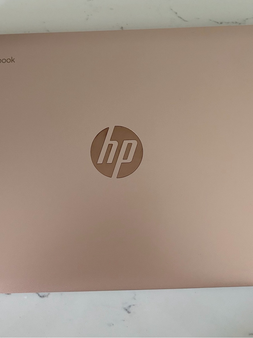 HP Rose Gold Laptop
